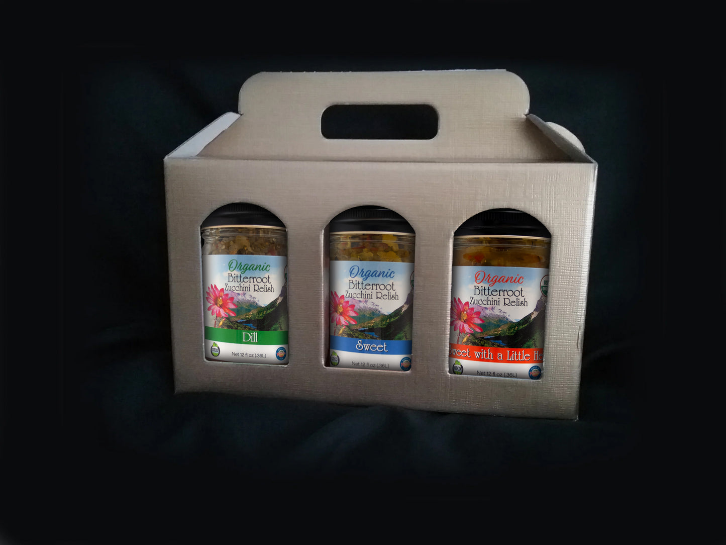 GIFT PACKAGE SWEET WITH A LITTLE HEAT, SWEET and DILL ZUCCHINI RELISH