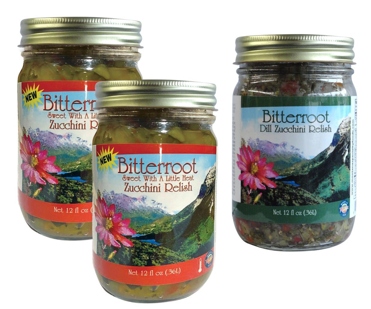 SWEET WITH A LITTLE HEAT and DILL ZUCCHINI RELISH