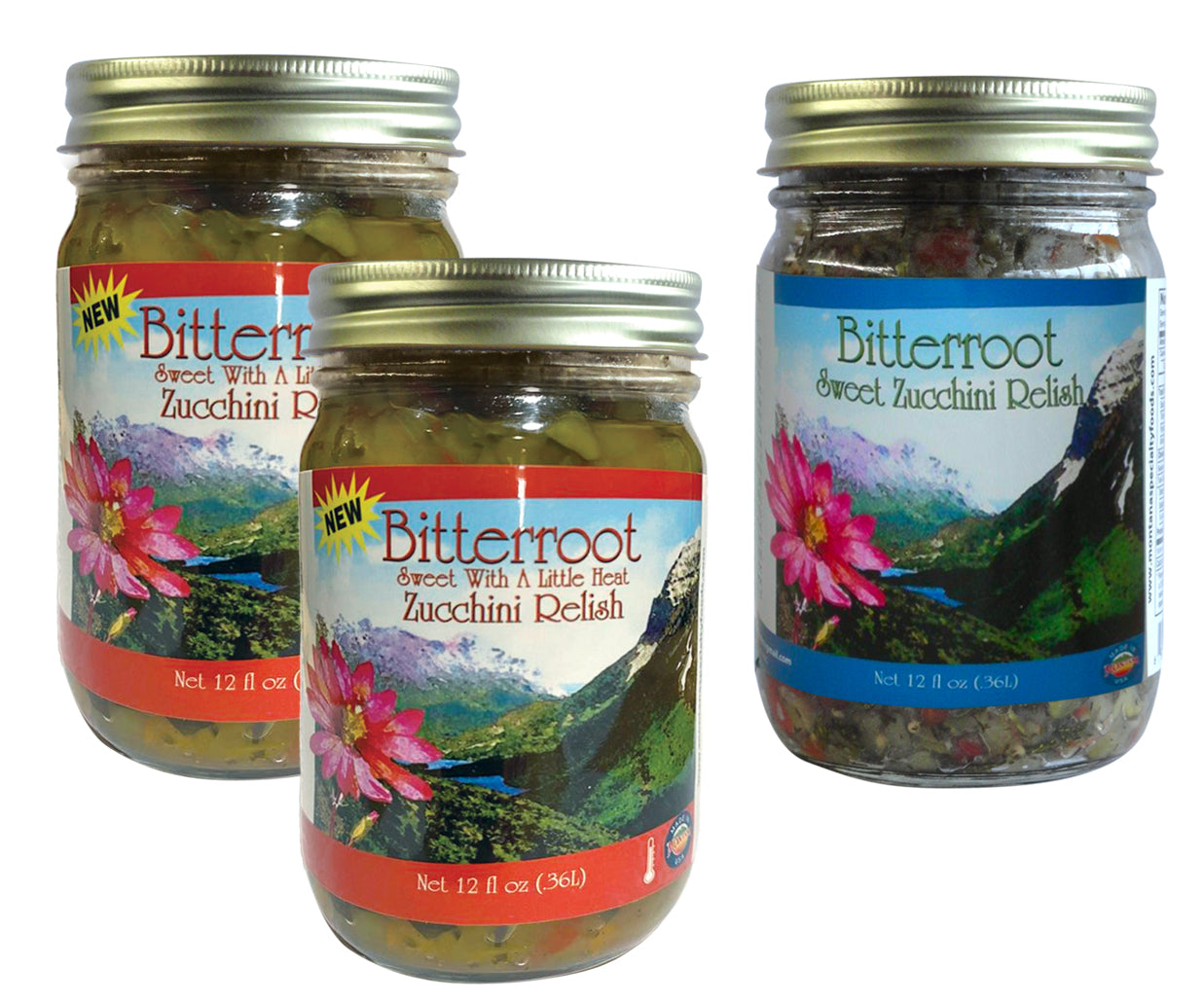 SWEET WITH A LITTLE HEAT and SWEET ZUCCHINI RELISH