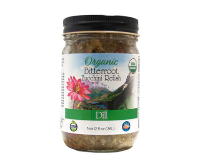 SWEET WITH A LITTLE HEAT and DILL ZUCCHINI RELISH